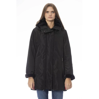 Baldinini Trend Polyester Jackets & Women's Coat In Black