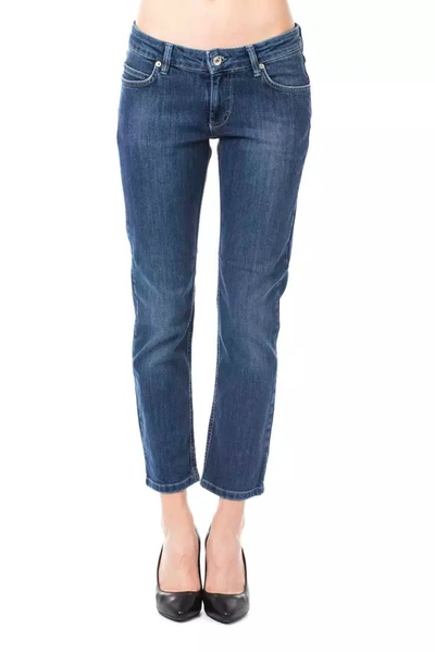 Ungaro Fever Light Blue Cotton Jeans & Trouser