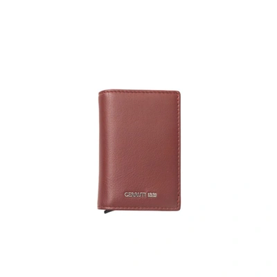 Cerruti 1881 Red Calf Leather Wallet