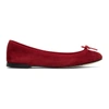 REPETTO REPETTO RED CENDRILLON BALLERINA FLATS