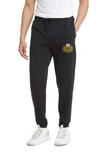 Hugo Boss Men's Boss X Nfl Cotton-blend Tracksuit Bottoms With Collaborative Branding In Packers Charcoal
