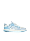 Amiri Blue & Off-white Skel-top Sneakers In Blue