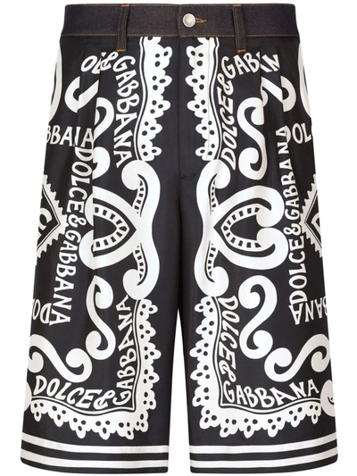 Dolce & Gabbana Trousers Clothing In Multicolour