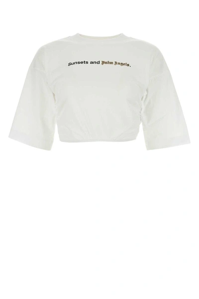Palm Angels Shirts In White