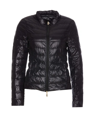 Patrizia Pepe Down Jacket In Black