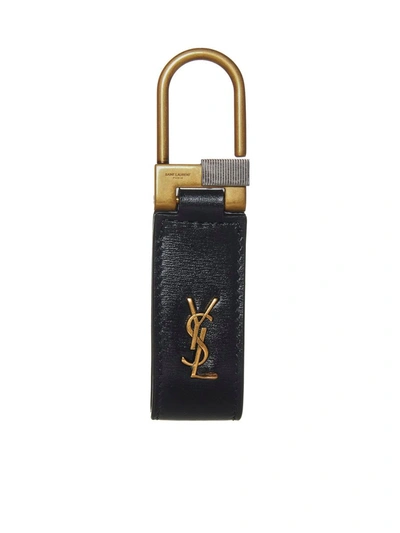 Saint Laurent Keychains In Black