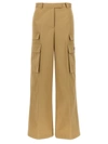 Versace Pantalon Cargo En Coton In Beige