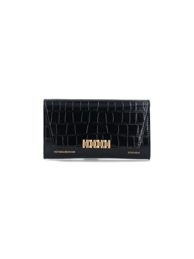 Victoria Beckham Wallet On Chain Black