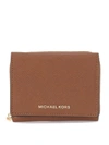 MICHAEL KORS BILLFOLD SAFFIANO LEATHER WALLET,32F6GTVF2L-LUGGAGE