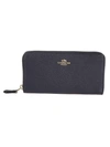 COACH LEATHER WALLET,57713 NIGHTNAVY