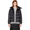 SACAI SACAI BLACK DOWN NYLON JACKET