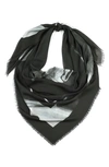 ALLSAINTS ARCHES RAMSKULL SQUARE SCARF