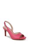 Lifestride Teller Slingback Peep Toe Pump In Pink