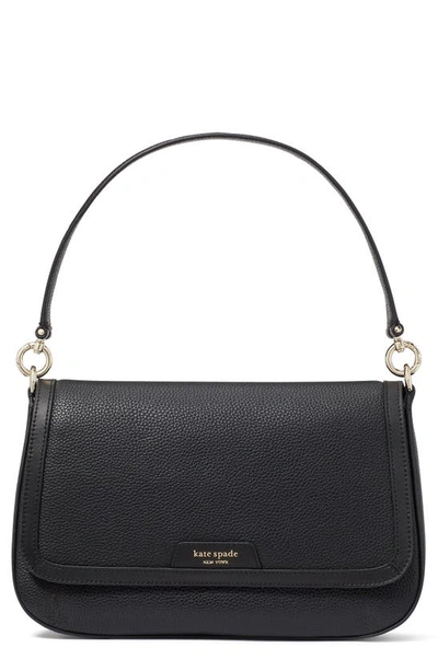 KATE SPADE HUDSON PEBBLE LEATHER SHOULDER BAG