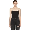 ALEXANDER WANG T ALEXANDERWANG.T BLACK CHAIN CAMISOLE