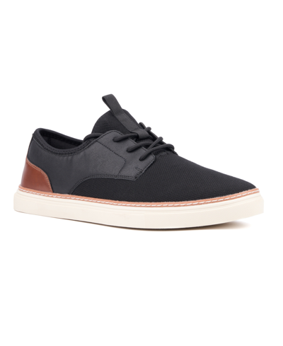 Reserved Footwear Men's New York Beck Low Top Sneakers In Black