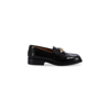 Alohas Elliot Leather Loafers In Black