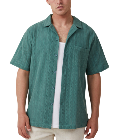 Cotton On Men's Palma Short Sleeve Shirt In Forest Pattern