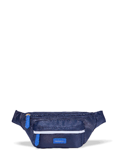 Paravel Fold-up Belt Bag In Blue