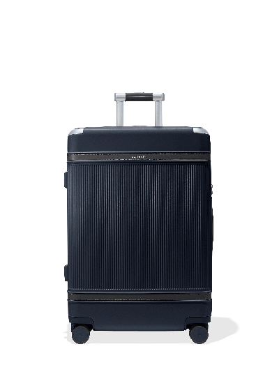 Tourparavel Aviator Grand Checked Luggage In Blue