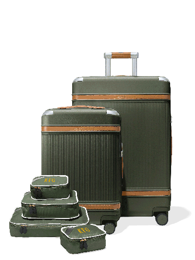Paravel Aviator Packing Cube Set In Brown