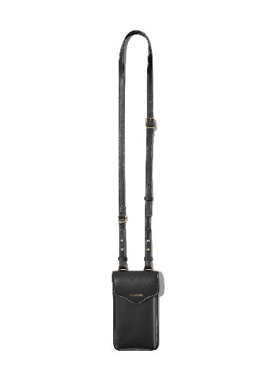 Paravel Crossbody Phone Bag In Black