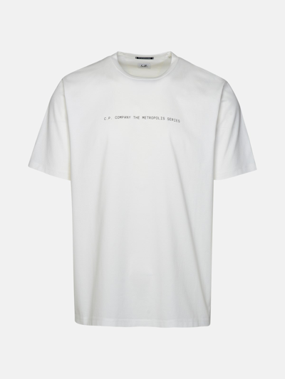 C.p. Company White Cotton T-shirt