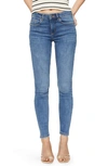 Mango Skinny Push-up Jeans Medium Blue In Medium Blue