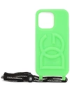 DOLCE & GABBANA DOLCE & GABBANA IPHONE PRO CASE WITH 3D LOGO