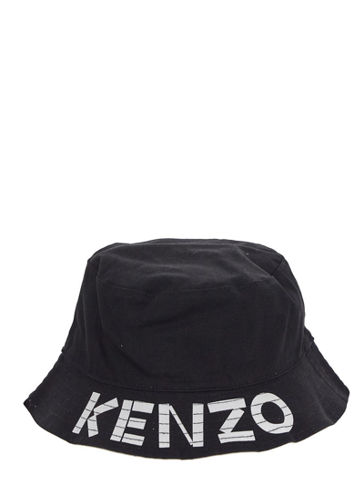 Kenzo Cotton Reversible Hat In Multicolor