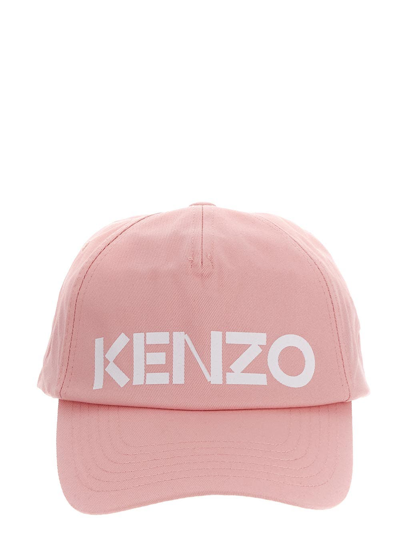Kenzo Cotton Hat In Pink