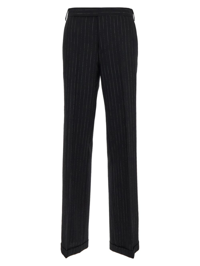 Lardini Trousers In Black