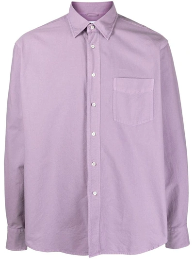 Aspesi Camicia Fred Clothing In Pink & Purple