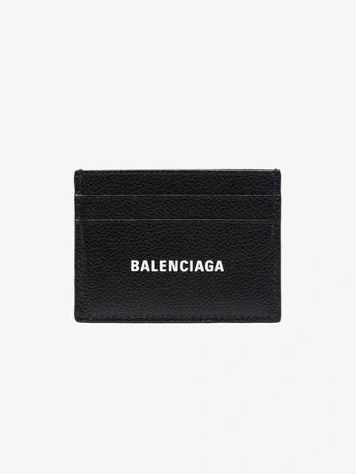 Balenciaga Cash Card Holder In Black