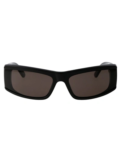 Balenciaga Bb0301s Sunglasses In 001 Black Black Grey