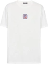 Balmain Pb Crew Neck T-shirt In White