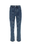 Agolde Cooper Straight Denim Cargo Jeans In Rgtio