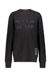Dr. Hope Black Crewneck Sweatshirt Clothing In Black