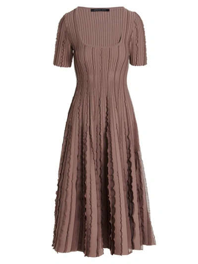 Antonino Valenti Etta Dress In Color Carne Y Neutral