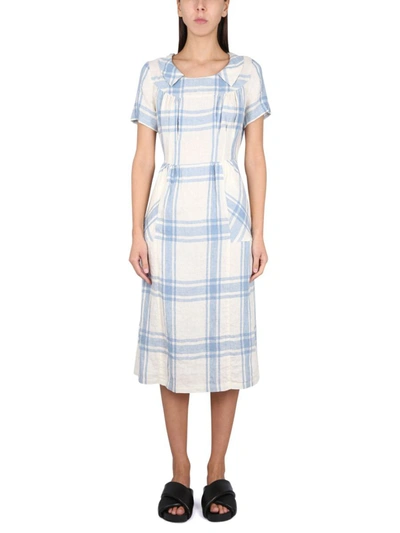 Aspesi Midi Dress In Blue