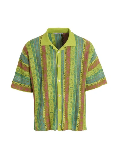 Avril 8790 Jacquard Shirt In Multicolor