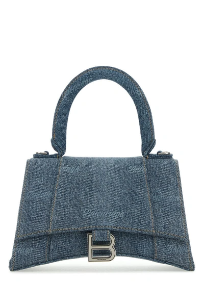 Balenciaga Handbags. In Paleblue