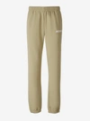 Jacquemus Le Jogging Cotton Sweatpants In Verd Militar