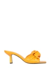 By Far Wool Sandals In Orange