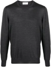 LARDINI LARDINI CREW-NECK WOOL JUMPER