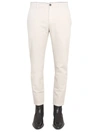 Department Five Department 5 Pants With Logo Patch In Beige
