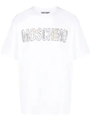 MOSCHINO MOSCHINO T-SHIRT WITH EMBROIDERY