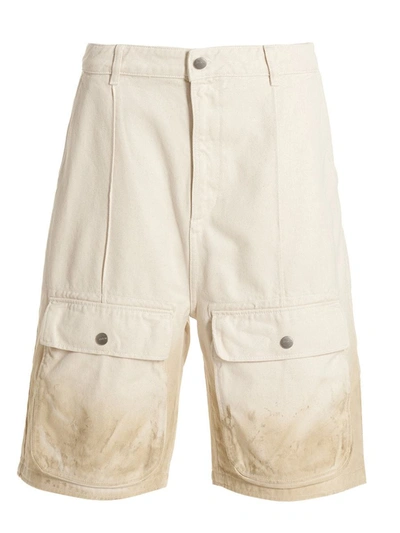 Enterprise Japan Safari Bermuda Shorts In Beige