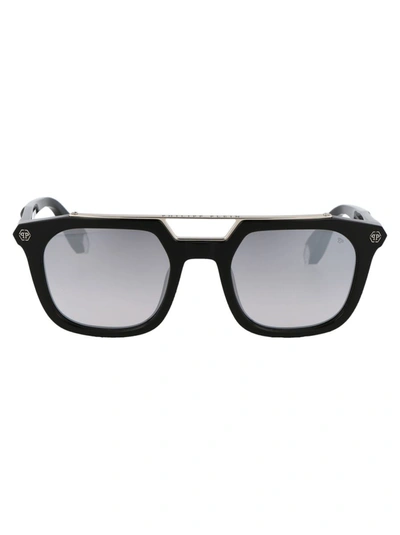 Philipp Plein Plein Traveller Sunglasses In Grey