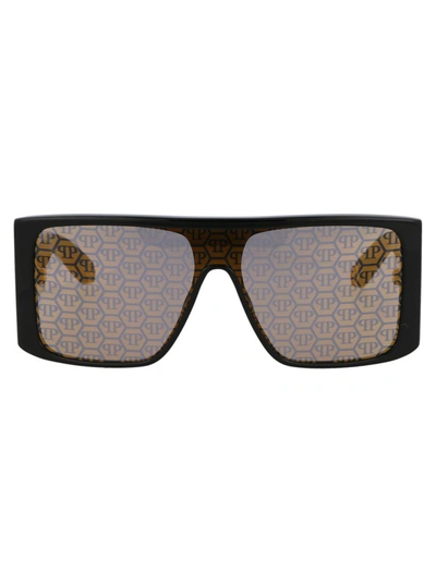 Philipp Plein Sunglasses In 700g Black